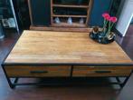Industriele salontafel, Ophalen, 100 tot 150 cm, 50 tot 100 cm, Zo goed als nieuw