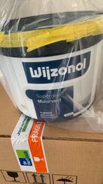 Wijzonol superdek Muurverf 10 l, Doe-het-zelf en Verbouw, Verf, Beits en Lak, Ophalen, Wit, Nieuw, Verf