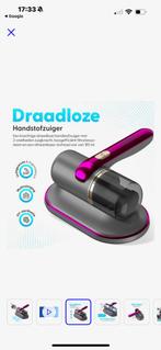 Draadloze matrasstofzuiger, Stofzuiger, Nieuw, Ophalen of Verzenden, Minder dan 1200 watt