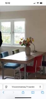 Tafel, Huis en Inrichting, Tafels | Eettafels, Ophalen, Gebruikt, 50 tot 100 cm, Landelijk
