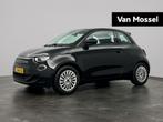 Fiat 500e 42 kWh | CarPlay | Cruise Control | ECC |, Auto's, Fiat, Stof, 321 km, 4 stoelen, Zwart