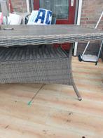 Mooie rieten tuintafel, Ophalen of Verzenden