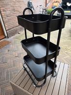 Keuken trolley met 3 etages, Huis en Inrichting, Ophalen, Gebruikt, 70 tot 120 cm, Minder dan 40 cm