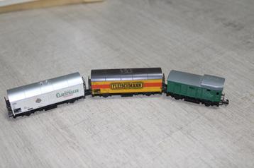 gesloten goederen wagons 3x beschikbaar voor biedingen