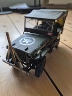 Militaire jeep - Willy's - schaalmodel, Ophalen of Verzenden, Zo goed als nieuw, Auto's