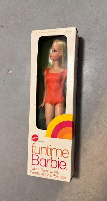 Vintage Fun time Barbie NRFB jaren 70 europese uitgave beschikbaar voor biedingen