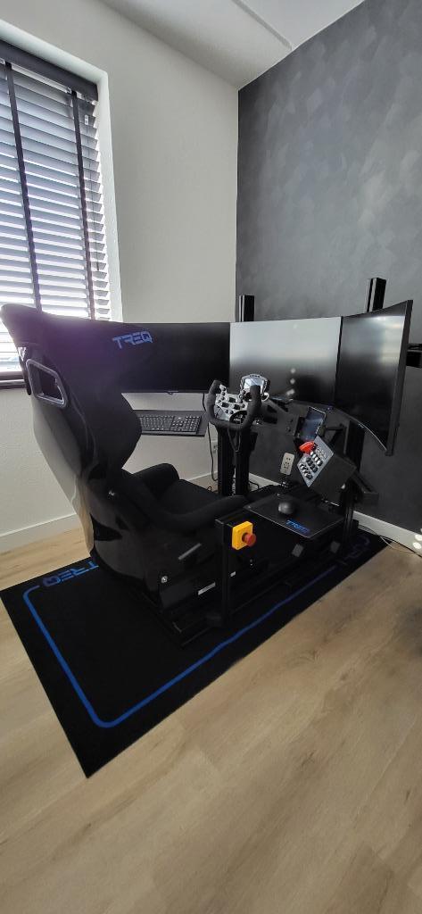 Race Sim rig Treq Simucube sport heusinkveld simulator, Computers en Software, Joysticks, Zo goed als nieuw, Ophalen