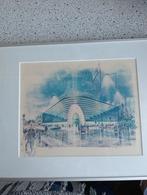 Schilderij Holland Casino Scheveningen - 1994, Antiek en Kunst, Ophalen of Verzenden