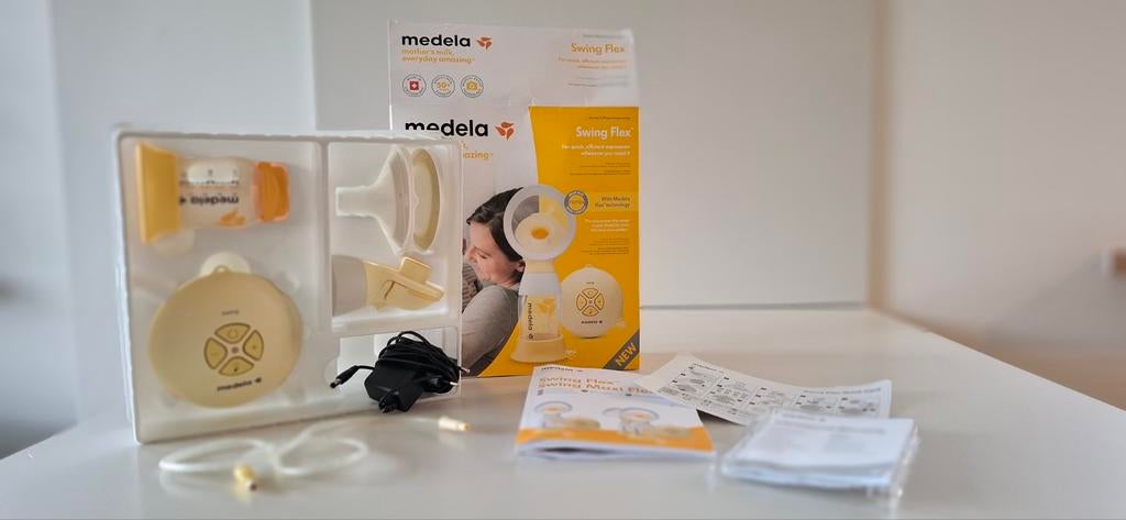 Medela Swing Flex Borstkolf, Ophalen of Verzenden, Zo goed als nieuw, Borstkolf