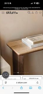 Sidetable SKLUM, Huis en Inrichting, Tafels | Sidetables, 100 tot 150 cm, Ophalen of Verzenden, Zo goed als nieuw, Overige houtsoorten