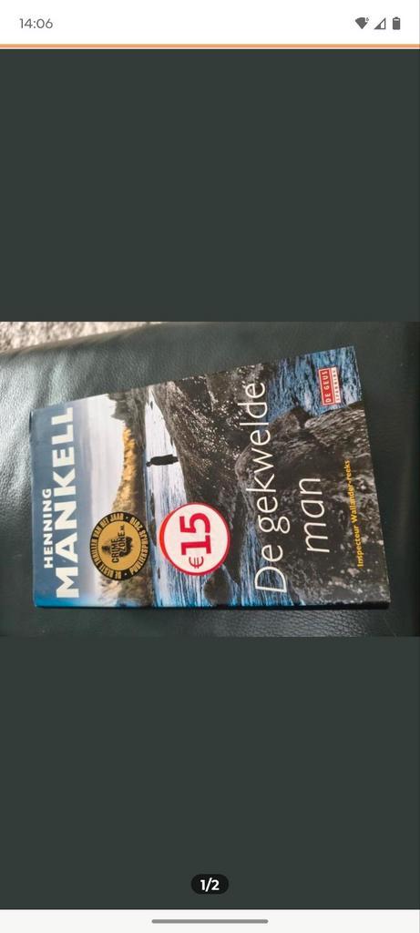 Henning Mankell boeken + Prisma woordenboeken, Boeken, Detectives, Gelezen, Ophalen of Verzenden