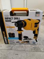 Powerplus Impact Boormachine 800W +78 Accessoires, Ophalen of Verzenden, Nieuw