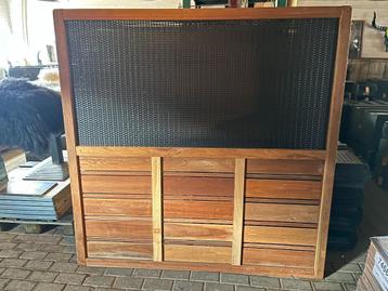 2 Nieuwe hardhouten schermen 1m80 x 1m80  SPOTGOEDKOOP beschikbaar voor biedingen