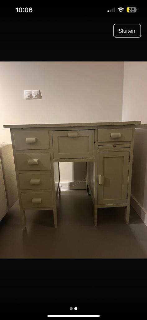 Vintage commode met ruimte voor luierbak, Kinderen en Baby's, Kinderkamer | Commodes en Kasten, Zo goed als nieuw, 90 tot 105 cm