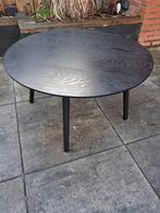 Mooie zwarte salontafel van WOOOD.Ø80cm, Ophalen, 50 tot 100 cm, Rond, 50 tot 100 cm
