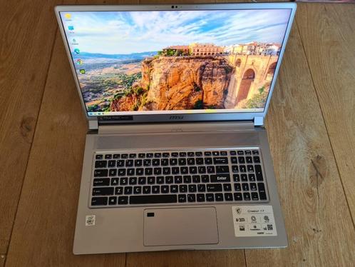 MSI Creator 17" A10SF-205NL - i7 - 4K laptop, Computers en Software, Windows Laptops, Gebruikt, 17 inch of meer, SSD, 4 Ghz of meer
