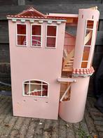 Barbiehuis inklapbaar, Kinderen en Baby's, Speelgoed | Poppenhuizen, Ophalen, Gebruikt, Poppenhuis