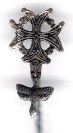 Hugenoten zilverkleurig religie speldje ( K_202 ), Verzamelen, Speldjes, Pins en Buttons, Verzenden, Nieuw, Stad of Land, Speldje of Pin