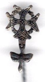 Hugenoten zilverkleurig religie speldje ( K_202 ), Verzamelen, Speldjes, Pins en Buttons, Nieuw, Speldje of Pin, Stad of Land