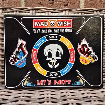 Mad Wish bordspel / drankspel / drinking game - party game beschikbaar voor biedingen