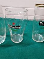 Bierglazen heineken 5 stuks, Verzamelen, Glas en Borrelglaasjes, Ophalen of Verzenden