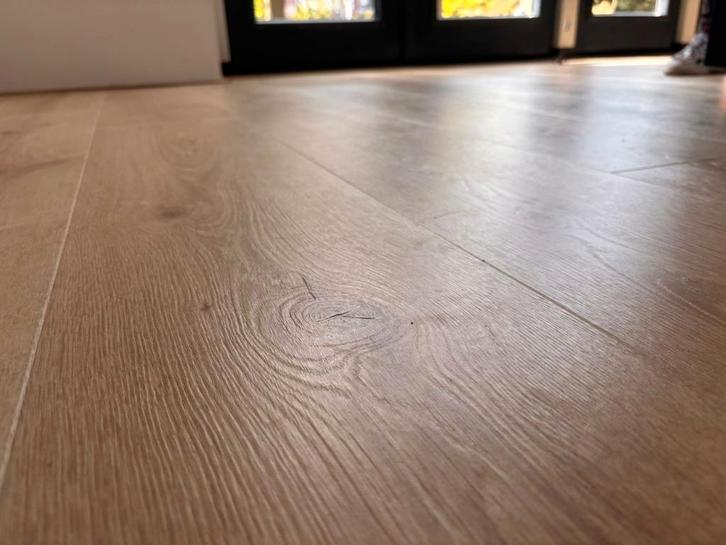 70m2 Quickstep XL laminaat Woestijn warm eik inc ondervloer!, Doe-het-zelf en Verbouw, Vloerdelen en Plavuizen, Zo goed als nieuw