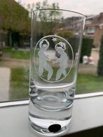 Kristallen glas MISER met geslepen sterrenbeeld TWEELINGEN, Ophalen of Verzenden