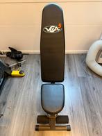 Fitness bank met gewichten 56kg, Sport en Fitness, Fitnessmaterialen, Ophalen, Zo goed als nieuw, Fitnessbank