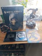 Mortal Kombat X Kollector's Edition - PS4, Ophalen, Zo goed als nieuw, Zonder controller, Met games