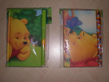 WINNIE the POOH boekje pen *~~nieuw~~* van disney beschikbaar voor biedingen