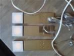 Zgan Paulmann meubel kast keuken ledlamp set van 3 stuks vie, Metaal of Aluminium, Ophalen of Verzenden, Zo goed als nieuw, Led