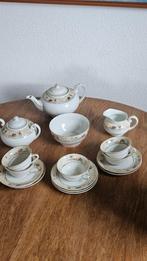 Uniek theeservies Epiag Royal. Met Egyptisch tafereel., Antiek en Kunst, Antiek | Servies compleet, Ophalen of Verzenden