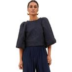 Zasu jacquard top xl, Kleding | Dames, By bar, Blauw, Maat 46/48 (XL) of groter, Ophalen of Verzenden