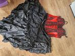 Carnavals setje sexy vampier, Maat 42/44 (L), Ophalen of Verzenden, Zo goed als nieuw, Halloween