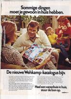 Retro reclame 1976 Wehkamp catalogus plezierige informatie, Verzamelen, Retro, Overige typen, Ophalen of Verzenden