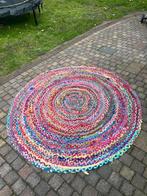 Kleurrijk Rond Vloerkleed, Gebruikt, 100 tot 150 cm, Rond, Ophalen of Verzenden
