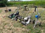 Diverse benzinemaaiers voor onderdelen, Tuin en Terras, Cirkelmaaier, Ophalen, Gebruikt