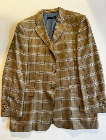 Geruit colbert van Tommy Hilfiger. Maat 52. Beige beschikbaar voor biedingen