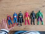 Set 6 marvel superhelden, Kinderen en Baby's, Speelgoed | Actiefiguren, Ophalen of Verzenden, Zo goed als nieuw