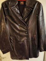 Leren Hugo Boss jas - Maat L/XL, Bruin, Maat 56/58 (XL), Ophalen of Verzenden, Zo goed als nieuw