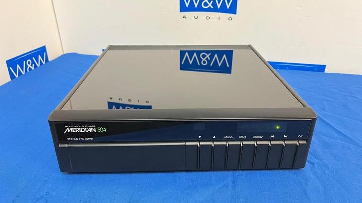 Meridian 504, Audio, Tv en Foto, Tuners, Gebruikt, Analoog, Ophalen of Verzenden