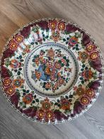 Delfts polychroom aardewerk wandbord 1976, Antiek en Kunst, Ophalen
