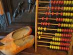 Telraam en handgemaakte houten klompjes, Antiek en Kunst, Ophalen