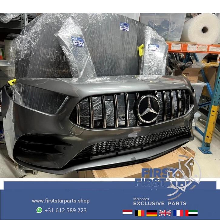 W177 V177 GT A35 AMG LINE VOORKOP BERG GRIJS Mercedes A Klas, Auto-onderdelen, Carrosserie en Plaatwerk, Bumper, Mercedes-Benz