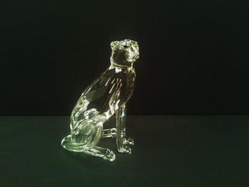 Swarovski Jachtluipaard zittend beschikbaar voor biedingen
