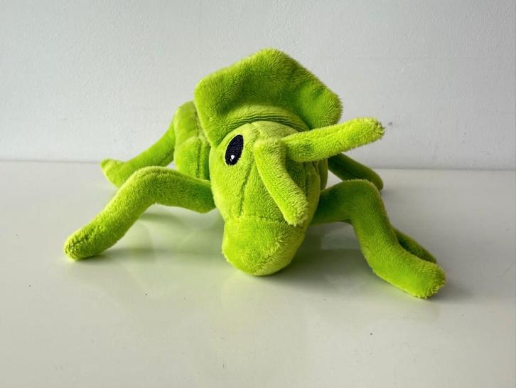 Knuffel sprinkhaan 25 cm / Top Insecten / Albert Heijn, Kinderen en Baby's, Speelgoed | Knuffels en Pluche, Zo goed als nieuw