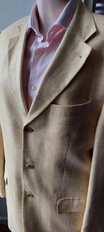 Zacht geel italiaans colbertje ,m.48 puur seide z.g.a.n., Kleding | Heren, Kostuums en Colberts, Ophalen of Verzenden, Zo goed als nieuw