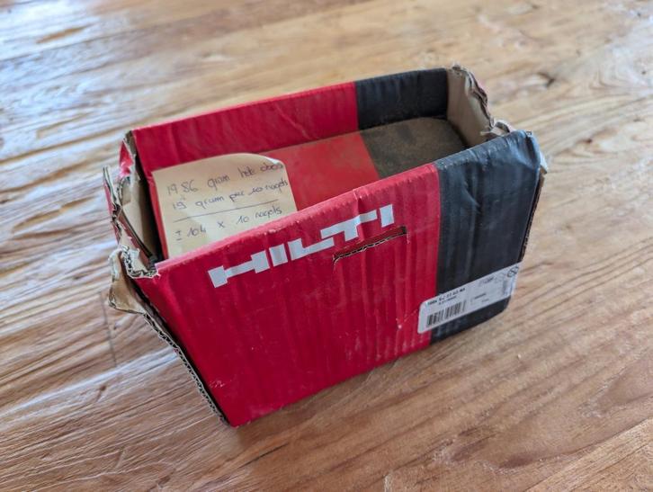 X-C G3 MX BETONNAGELS Hilti GX3 Gasschiethamer schiethamer, Doe-het-zelf en Verbouw, IJzerwaren en Bevestigingsmiddelen, Nieuw