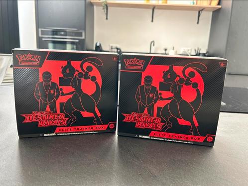 Destined Rivals Elite Trainer Box (compleet, zonder packs), Hobby en Vrije tijd, Verzamelkaartspellen | Pokémon, Nieuw, Ophalen of Verzenden