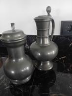 Tinnen kruiken vaarzen, Antiek en Kunst, Antiek | Tin, Ophalen